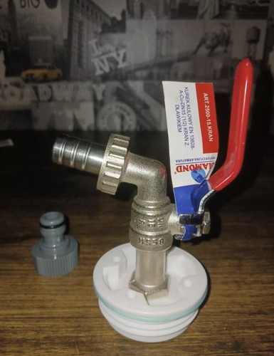 Metal tap inch - metal, 1/2
