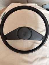 Porsche 924 Black steering