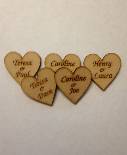 Wooden laser cut - (pack,