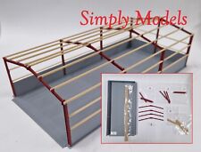 Simply Models 60 x 30ft Modern Barn Shed Open Frame Kit 1:76 Scale OO Gauge
