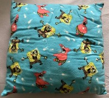 Blue Sponge Bob Cushion