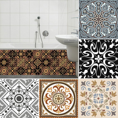 10pcs tiles moroccan self - 10pcs,