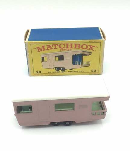 Matchbox 23d trailer caravan - matchbox,