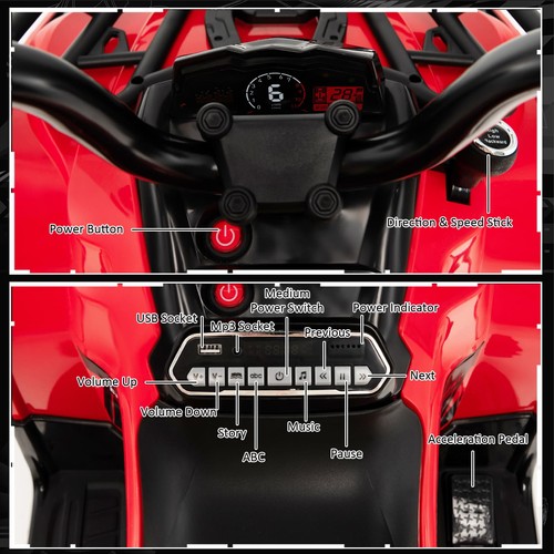 Kids electric atv wheeler - atv, 4