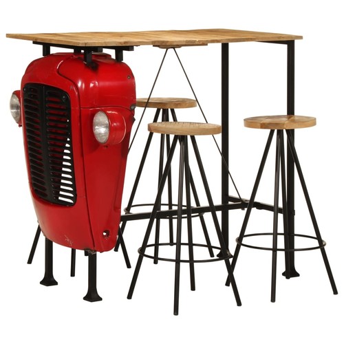 Bar set piece table and - bar,
