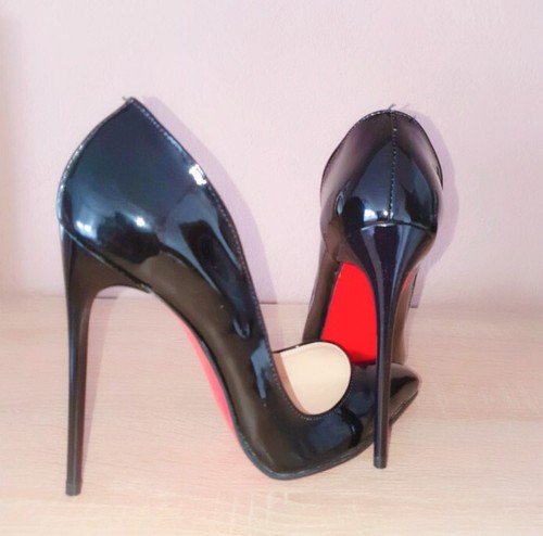 Jade high heels patent pumps