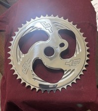 1998 GT LIGHT OVERDRIVE CHAINRING  SPROCKET POLISHED RESTORED BMX DYNO 19mm ABB