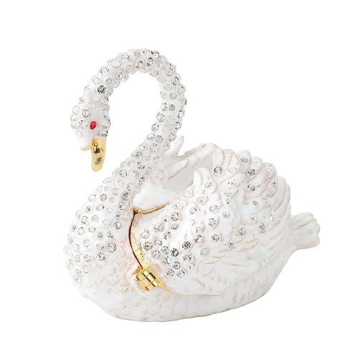 White swan hinged - swan, hand