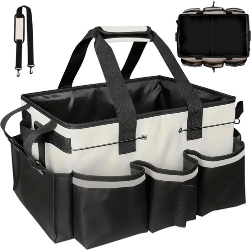 Cleaning caddy bag foldable - caddy,