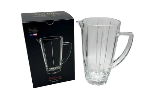 Glass water jug - water,