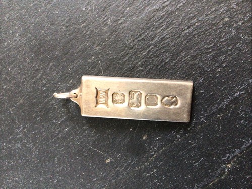 Silver ingot weighing gm - , 16