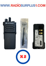 2 x Motorola DP4400E UHF Radio