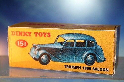 Triumph 1800 dinky toys - dinky,