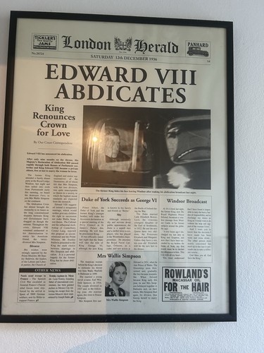 Framed repro the - of,