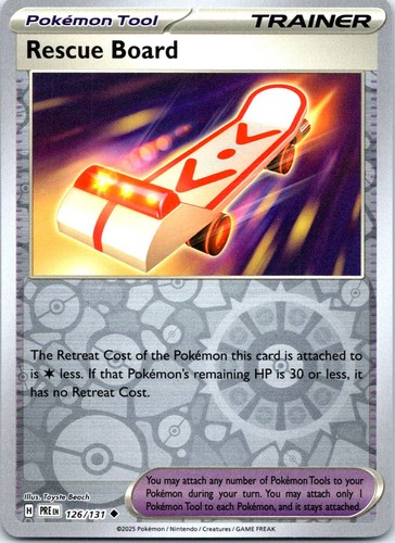 Rescue board 126 - rescue, uncommon