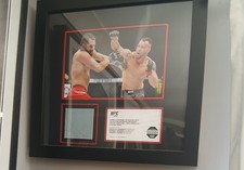 UFC 272 Framed Octogon Canvas Piece