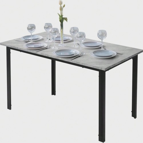 Dining table marble effect - table,