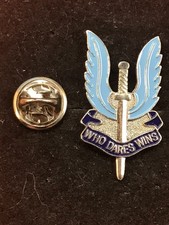 Special Air Services SAS enamel lapel badge