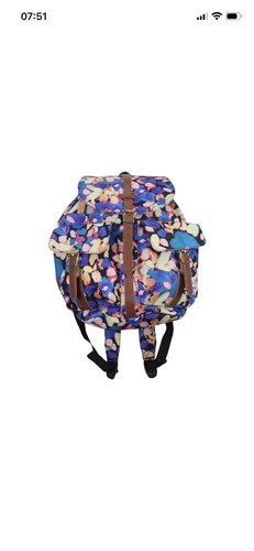 Herschel small 13l blue floral - small,