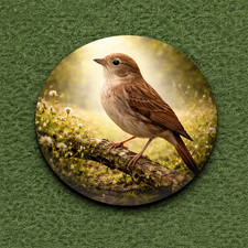 Nightingale British Bird 25mm