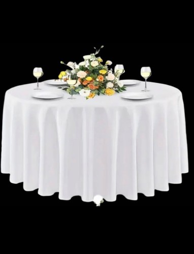 Brand new white round - brand,