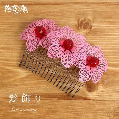 Bushoan mesh flower hair comb - bushoan,