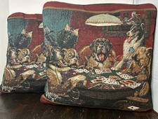 Tapestry Pillows “Dogs