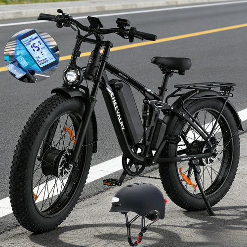 26in dual motor electric bike - dual,