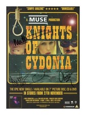 MUSE ENTIRE GROUP AUTOGRAPHED