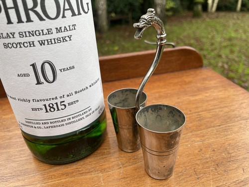 Silver plated double spirit - silver,