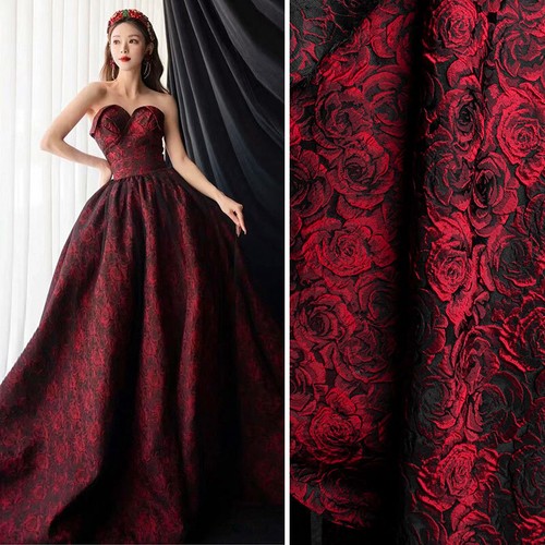 Embossed dark red - embossed, rose