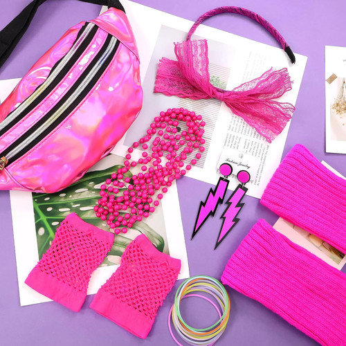 20pcs 80s costume outfits - 20pcs,