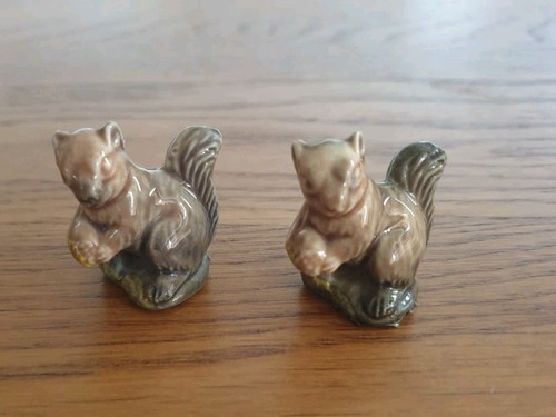 Vintage wade whimsie squirrels - vintage,