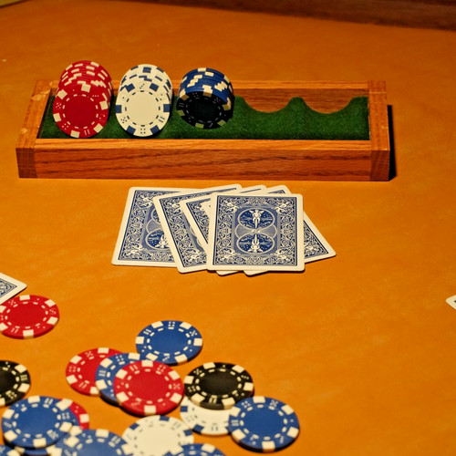 Poker chip trays holds - chip,