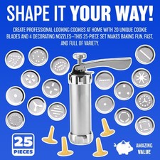 25PC BISCUIT MAKER SHAPER