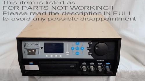 Faulty coomber 2710 player - faulty?,