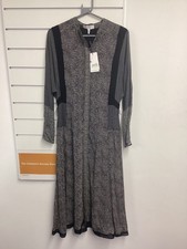 reiss maxi long shirt dress
