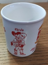 BURGER KING Vintage Mug / Cup It's Flaming Tasty Kids Vid Rare Collectable