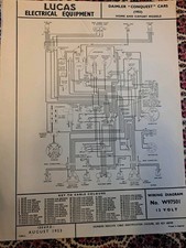 Vintage LUCAS Wiring Diagram
