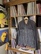 Men’s Levi  Trucker Jacket Excellent Condition Denim Grey  XL