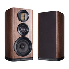 Wharfedale EVO 4.2 3 Way Passive Bookshelf Speakers PAIR Driver Walnut OPEN BOX