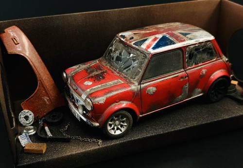 1971 mini cooper - cooper, wrecked