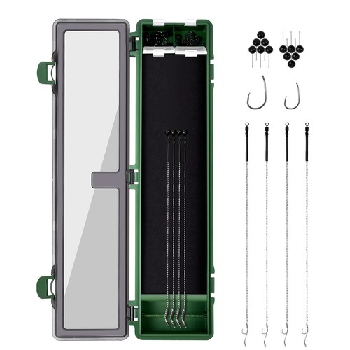 Stiff hair rig tackle box - hair,