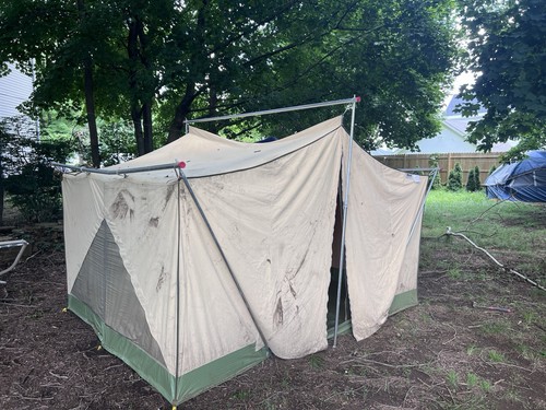 Morsan canvas tent x 9 - tent,