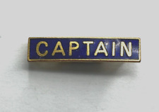 Vintage School Captain Enamel