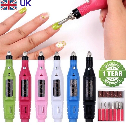 Set electric nail drill - set,