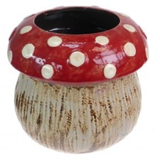 Quirky Planter Ceramic Red