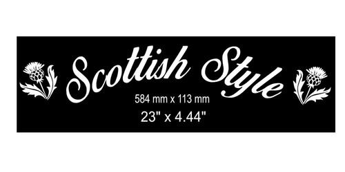 Scottish style curved truck - scottish,
