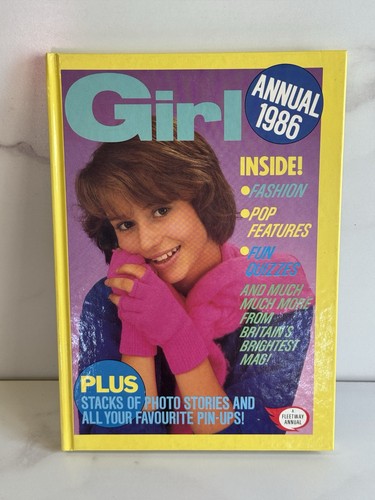 Girl annual 1986 - girl,