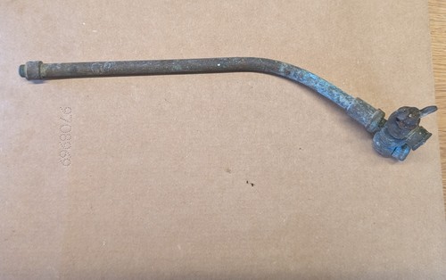 Antique brass dual head - antique, garden